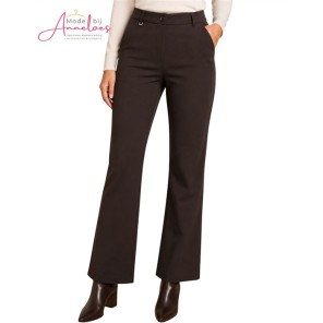 Zoso Broek Xandra travel wide - Espresso